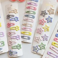 【cw】 2022 New Hairpins Set Kids Hair Pins Accessories Barrettes Ornaments Headdress 1