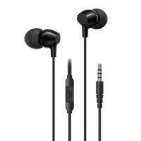 USAMS US-SJ594 EP-47 3.5มม. ในหูหูฟังมีสาย,ความยาว: 1.2เมตร (สีดำ) (ขายเอง)