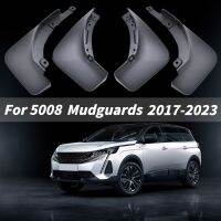 For Peugeot 5008 GT Mudguards Car Accessories Front Rear Mudflaps Protectors Scuff Plate Auto Splash Fender 2017 2020 2022 2023