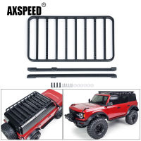 AXSPEED โลหะหลังคากระเป๋าเดินทางสำหรับ TRX4 TRX-4 Bronco 110 RC Crawler รถของเล่นตกแต่งอุปกรณ์เสริม