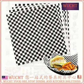 Dry Waxed Deli Paper Sheets - Paper Liners for Plasic Food Basket