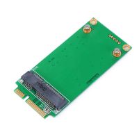 ✟▦✁ 3x7cm Mini PCI-e SATA SSD for Asus Eee PC 1000 S101 900 901 900A T91 to 3x5cm mSATA Adapter