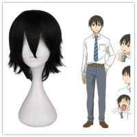 [COD] maid girl shakes the dragon Takiya true black short hair cosplay wig