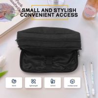 Big Capacity Pencil Case Oxford Storage Pouch Marker Pen Case Simple Stationery Bag School Office Organizer