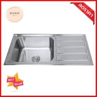 ซิงค์ฝัง 1หลุม 1ที่พัก TEKA TX1B1D สเตนเลสBUILT-IN SINK TEKA TX1B1D 1B1D STAINLESS STEEL **สอบถามเพิ่มเติมได้จ้า**