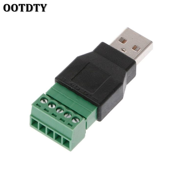 sought-after-ootdty-2ชิ้น-usb-ตัวเมียกับขั้วต่อแบบเกลียวปลั๊ก-usb-พร้อมขั้วต่อ-usb2-0แจ็คตัวเมีย-usb-ตัวเมียกับขั้วต่อตัวเมีย