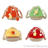 hot【DT】✤✁  Leisure Ladies Contrast Color Crossbody Small Wallet Knit