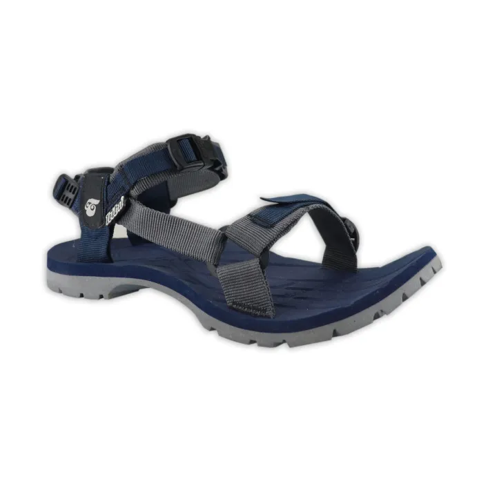 blue hiking sandals