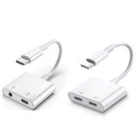 [A Necessary] Call☃2 In 1 Type C ถึง3.5Mm แจ็คหูฟังรางช่องยูเอสบีชาร์จเสียงสำหรับ Samsung Galaxy S22 S21บวก USB คู่ Aux ตัวเชื่อม