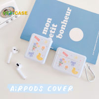 เกาหลีดอกไม้สดกรอบหูฟังกรณีสำหรับApple AirPods Pro AirPods 1 2 3 ซิลิโคนปกอ่อนหูฟังอากาศฝักปลอกกระเป๋าป้องกันAirPodอุปกรณ์เสริมสีขาวสีเขียวสีชมพู