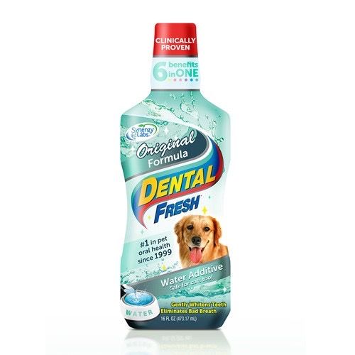 dental-fresh-น้ำยาลดกลิ่นปากสุนัข-ดูแลสุขภาพในช่องปาก-ลดหินปูน