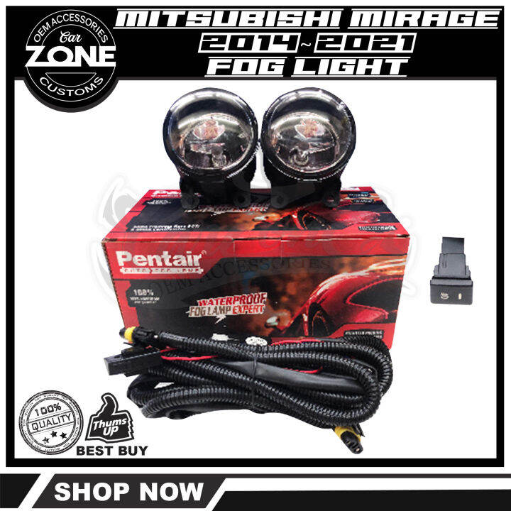 Mitsubishi Mirage G4 Sedan 20142021 Fog Light/ Fog Lamp Assembly Lazada PH