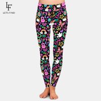 【VV】 LETSFIND 2020 New Arrival Pants Fashion and Music Printing Waist Soft Elastic Leggings