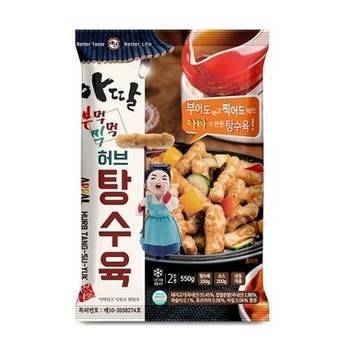 อาหารเกาหลี ทังซูยุก หมูทอดราดซอสเปรี้ยวหวาน สำเร็จรูป tangsuyuk 550g 아딸 탕수육
