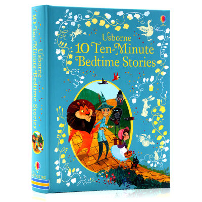 Usborne produces a collection of 10 minute bedtime illustration stories in English original 10 ten minute bedtime stories childrens classic fairy tales hardcover for parents and children