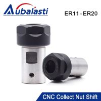 Aubalasti 1 Pcs เครื่องกลึง CNC Chuck ER11 ER16 ER20 Collet Chuck Shaft เครื่องกลึงโลหะเครื่องมือแกนมอเตอร์ Shaft Extension Rod 4 มม. - 16 มม.