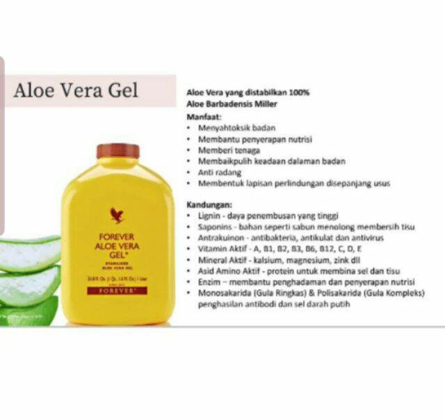 tonifying kidney Forever Living Forever Aloe Vera Gel (1 Liter
