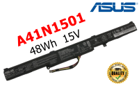 ASUS แบตเตอรี่ A41N1501 ของแท้ (สำหรับ GL752 GL752VL G752VW GL752VW N552 N552V N552VX N752) ASUS Battery Notebook อัสซุส