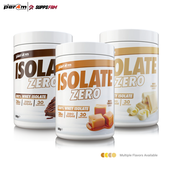 PER4M ISOLATE ZERO WHEY PROTEIN 900G Lazada PH