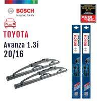 Bosch ใบปัดน้ำฝน รุ่น Advantage ขนาด 20/16 นิ้วสำหรับ TOYOTA Avanza year04- 11