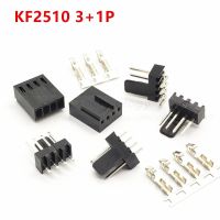 2510 2.54 mm KF2510 3 1P KF2510-4AW male female housing connector straight right angle Pin header 2.54mm 4pin free shipping