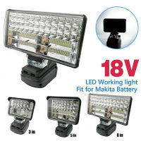 ไฟฉายมือถือ3/5/8นิ้ว Led,ไฟทำงานสำหรับ Makita 14.4/18V แบตเตอรี่ลิเธียมสว่างมากปรับไฟ Jobsite พร้อมพอร์ต Usb ไฟ Led สำหรับทำงาน