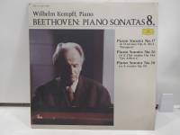 1LP Vinyl Records แผ่นเสียงไวนิล  Wilhelm Kempff, Piano BEETHOVEN: PIANO SONATAS 8    (H17A42)