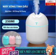 Máy Xông Tinh Dầu mini 2022 - Máy phun sương tạo ẩm không khí có đèn Led thumbnail
