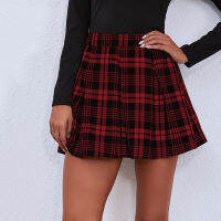 High Quality Miniskirt Women Pleat Skirt Harajuku Preppy Style Plaid Mini Skirts Ladies School Uniforms Girls Dance Short Skirt