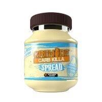 Import Foods? [Best Before - Jan/2022] Grenade High Protein White Chocolate Spread 360g ไวท์ช็อกโกเเลตทาขนมปังผสมเวย์โปรตีนเเละคุกกี้ ไม่เติมน้ำตาล 360กรัม