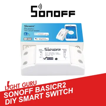 1-10pcs Sonoff Mini R2 Diy Smart Wifi Switch 2 Way Sonoff Interruptor Relay