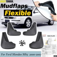 4x สำหรับ Ford Mondeo Mk3 2000 ~ 2007แม่พิมพ์ Mud Flap Flaps Splash Guards Mudguards Mudflaps 2006 2005 2004 2003 2002 2001