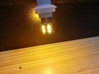 ไฟเลี้ยว  12V สีส้ม รถยนต์ LED T20 ขั้วเสียบ  ultra light โคมไฟขนาดเล็ก 21smd 2PCS