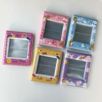 ◕❃ Kawaii Cute Bling Star 3 Inch 64slots Kpop Idol Photocards Polaroid Photo Album Collect Book Cards Organizer Book Stationery