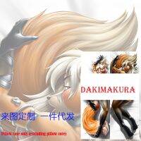 Dakimakura Anime Rokos I Sexy Fox Furry พิมพ์สองด้านชีวิตขนาดปลอกหมอนร่างกาย