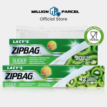 Buy Zabb Ziplock Reusable and Multipurpose Slider Storage Bag Food Grade   Oxo Biodegradable Online at Best Prices in India  JioMart