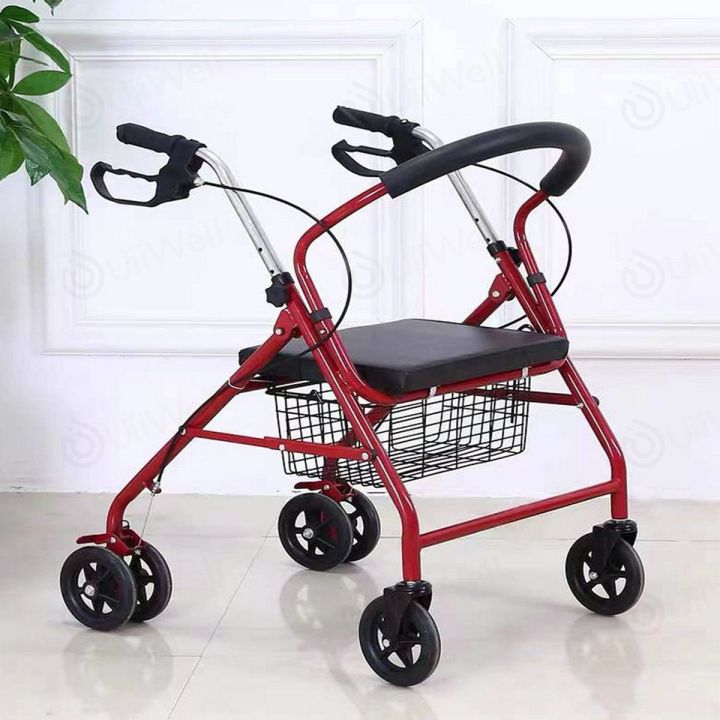 รถเข็นผู้ป่วย-walker-ช่วยเดิน-รถเข็นผู้สูงอายุ-rollator-รถเข็นผู้ป่วยหัดเดิน-รถเข็นฝึกเดินฝึกเดินกายภาพ-อลูมิเนียมช่วยเดิน