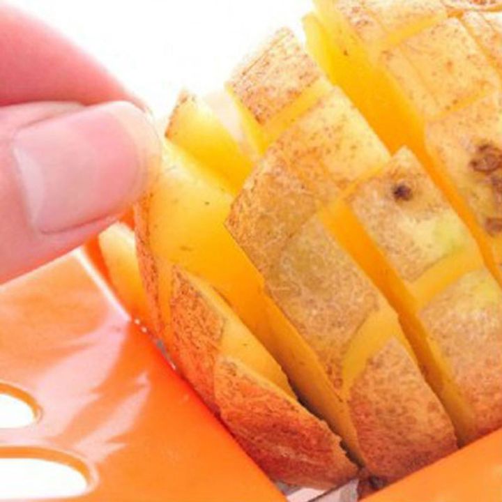 hot-p-ชิปสับผักผลไม้แครอทสแตนเลสสตีลเครื่องตัดชิปมันฝรั่งเฟรนซ์ฟรายตัดง่ายเครื่องมือทำครัวอุปกรณ์เสริม