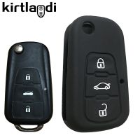 【cw】 Kirtlandi Silicone Remote Key Holder Case Cover for MG GT 350 MG6 MG3 MG7 MG5 MG 5 6 7 3 Buttons Car Key Cover Shell Accessories