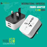 Adaptor Traveling G ขนาดกะทัดรัดอะแดปเตอร์ปลั๊กเต้าเสียบอังกฤษสำหรับแล็ปท็อปโทรศัพท์มือถือเครื่องชาร์จกล้อง