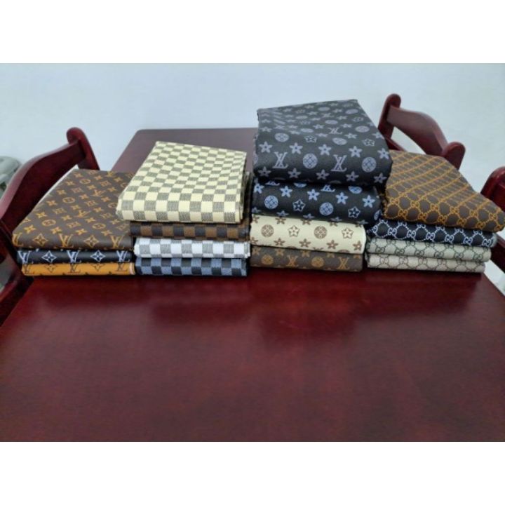COD】 LV THiCK Seat Cover Thailand Luxury Motor/Car Leather