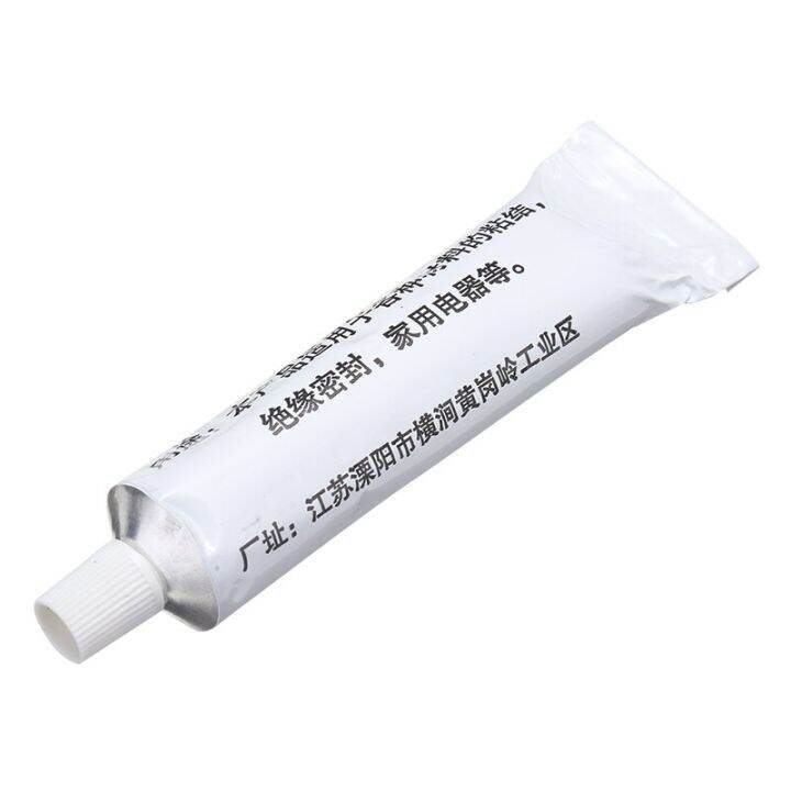 50g-white-silicone-rubber-glue-703-sealant-adhesive-freezer-glue-high-temp-silicone-glue-for-bonding-glass-or-equipment-adhesives-tape