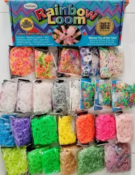 3500+ Bracelet Making Kit Colorful Loom Beads Storage Box Set with