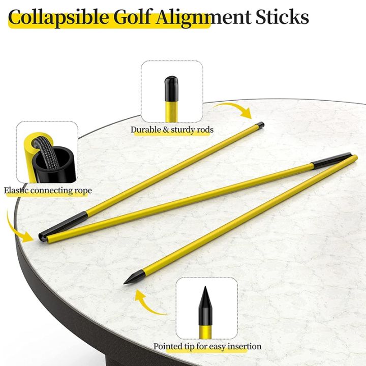 golf-alignment-sticks-training-aid-2-pack-3-section-48-inch-golf-swing-trainers-foldable-practice-rods-sticks