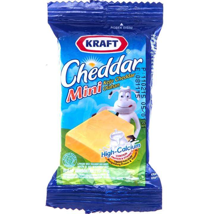 Kraft Keju Cheddar Mini G Lazada Indonesia