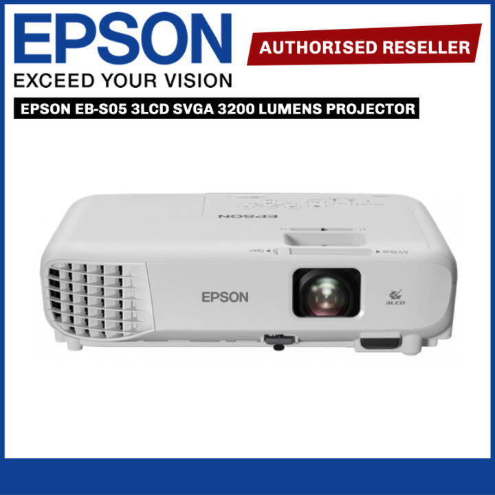 Epson EB-S05 3LCD SVGA 3200 Lumens Projector, EB-S05 Projector