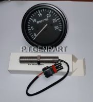 เกจวัดรอบ เครื่องปั่นไฟ พร้อมชุดหัววัดรอบ เครื่องยนต์ Tachometer Generator