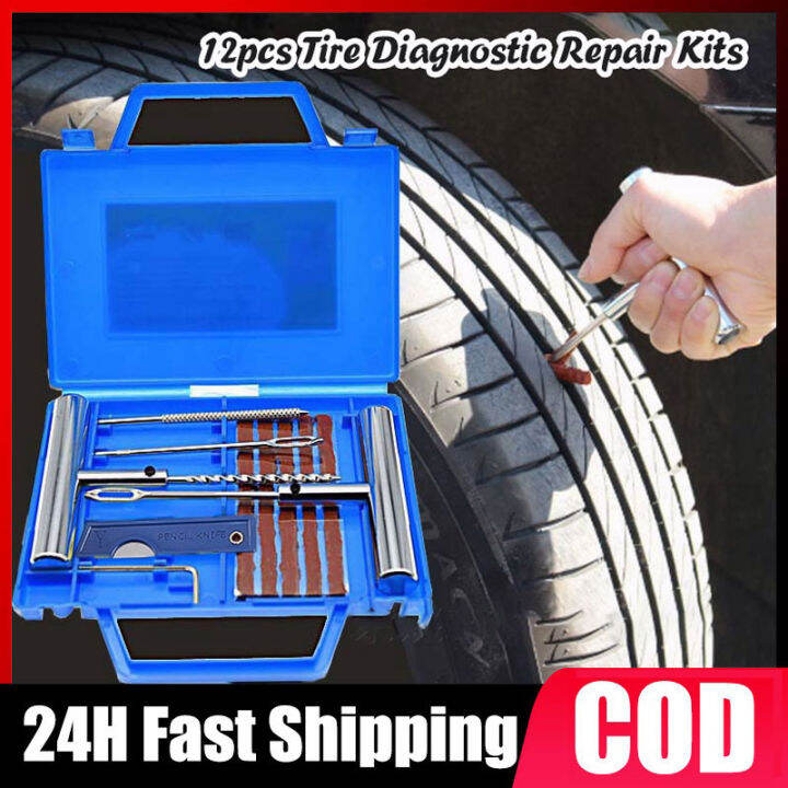 Tire Diagnostic Repair Kits, Tubeless Tire Puncture Repair Kits, For