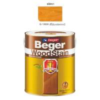 Beger WoodStain สีย้อมไม้เบเยอร์G-1909 สีไม้มะฮ็อกกะนี  กระป๋องเล็ก   ( ปริมาณ 0.946 ลิตร )