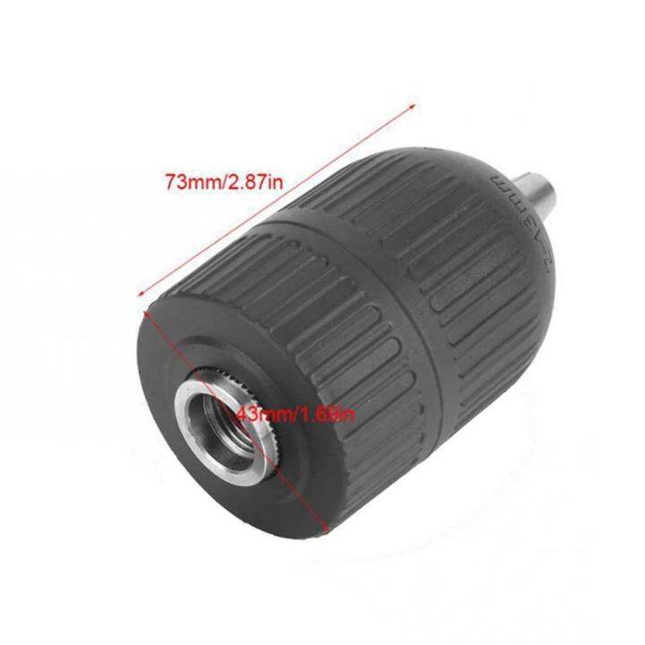 213mm 12" 20UNF Drill Chuck Adapter Selflocking Hand Tight Chuck
